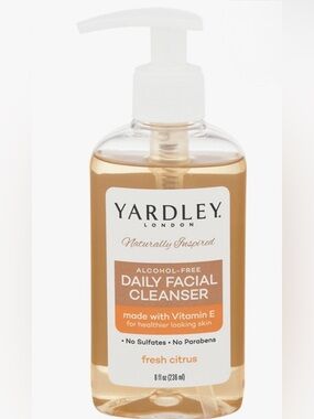 Yardley London Alcohol-Free Daily Facial Cleanser Fresh Citrus 8 fl oz
